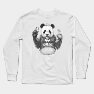 Punk Panda Long Sleeve T-Shirt